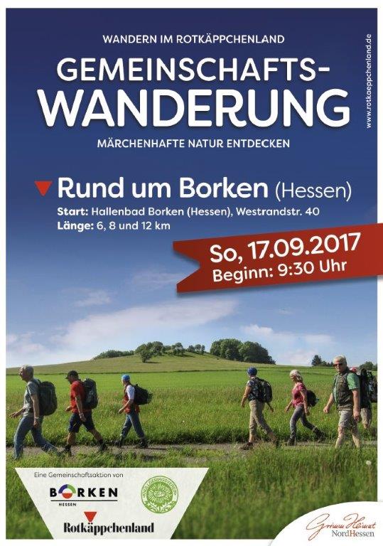 Vereine und Verbände Rotkäppchenland 2017 09 17 Gemeinschaftswanderung Borken