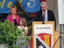 Begrüßung durch Bürgermeister Rainer Barth. Danke an Frau Helga Zankel als zweite Vorsitzende des Gemischten Chors Moischeid (im Bild links).