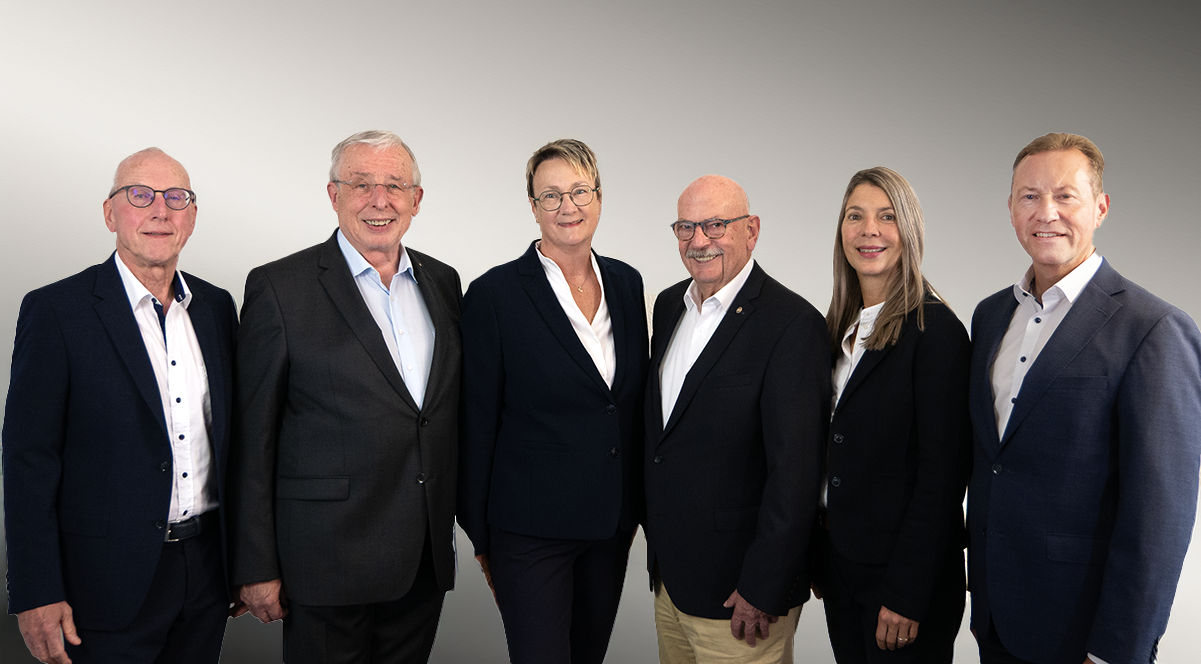 Beraterteam VGZ Schwalm-Eder (v.li. Manfred Kelber, Jürgen Angres, Tanja Damm, Walter Blum, Viola Müller-Hanke und Jürgen Krug) Foto: VGZ Schwalm-Eder