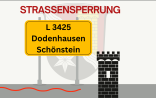 Strassensperrung - 1