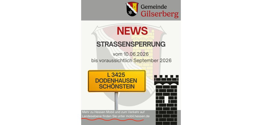 Straßensperrung - 1